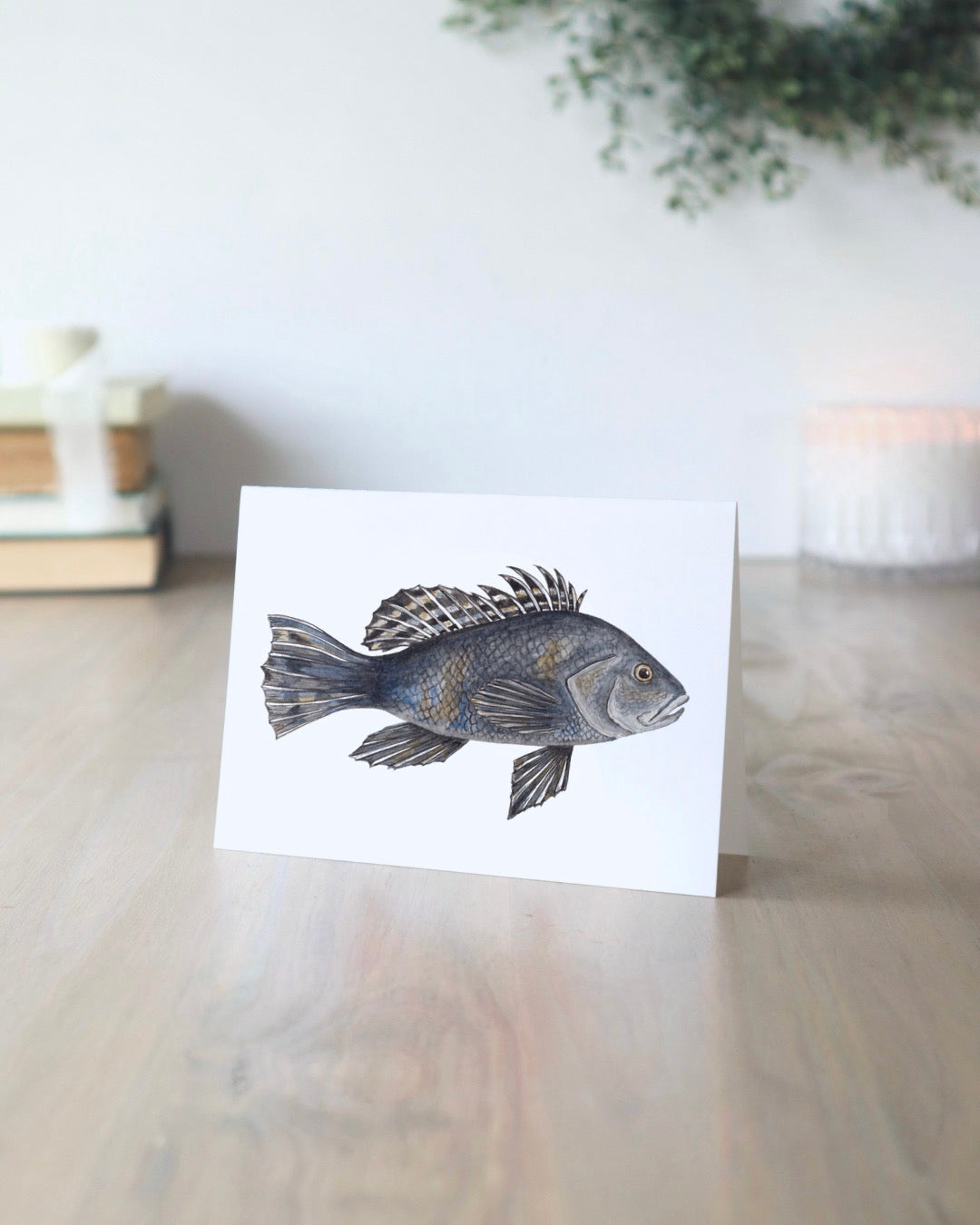 Black Sea Bass Card