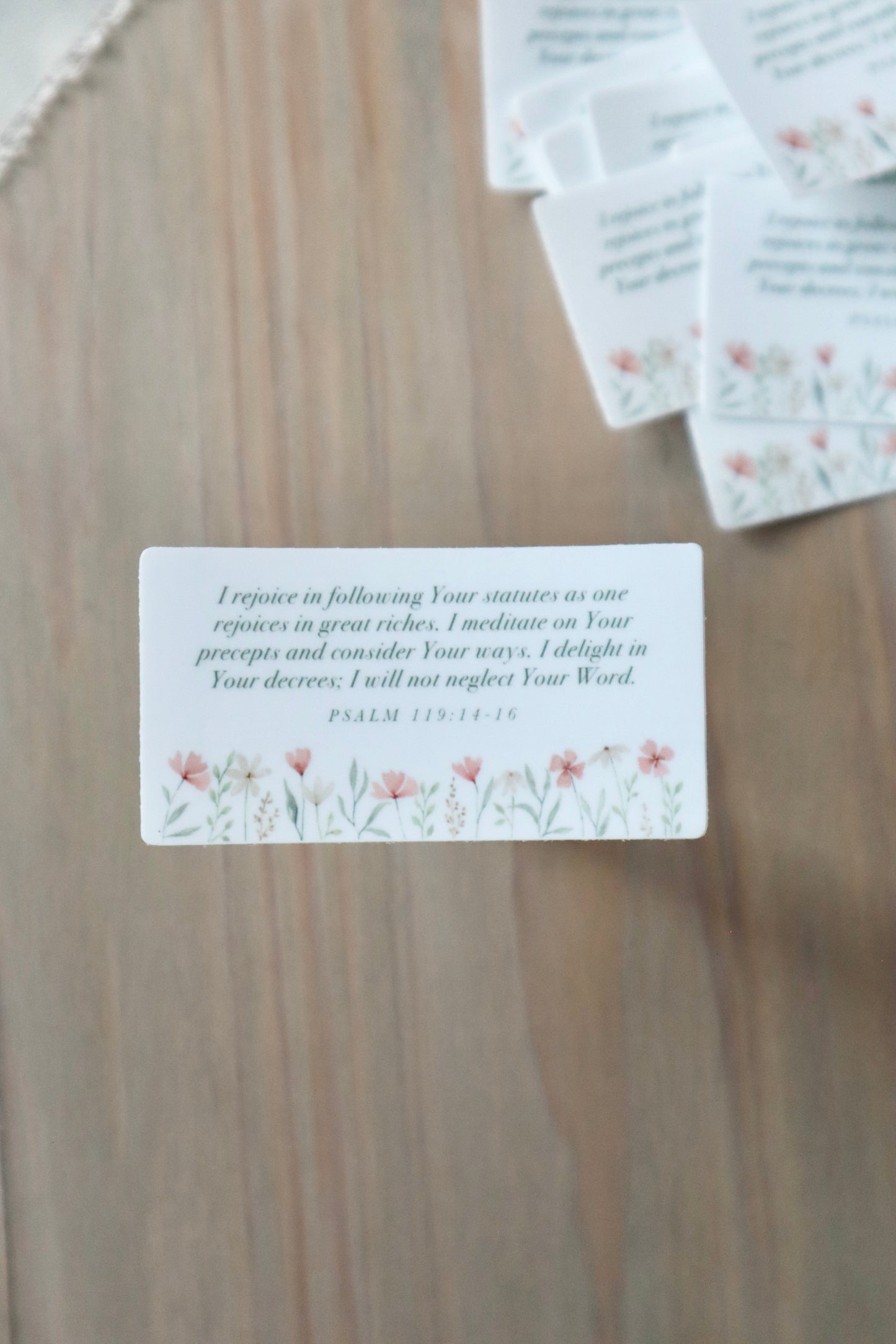 Psalm 119 Sticker