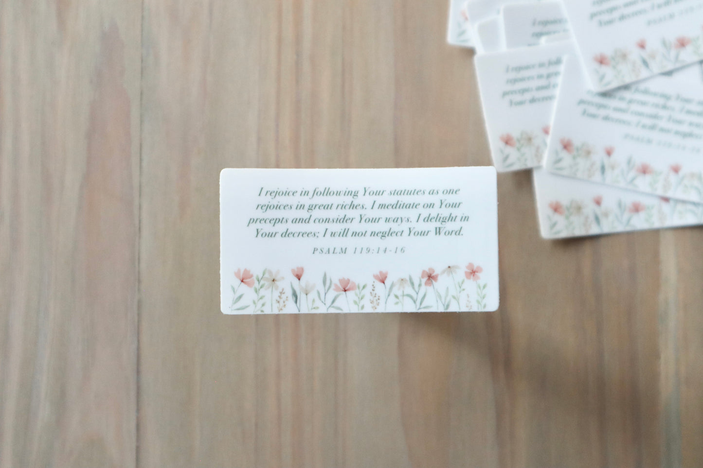 Psalm 119 Sticker