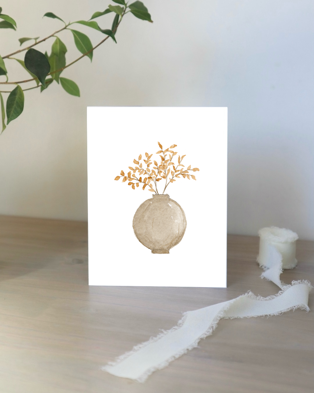 Fall Leaves Card