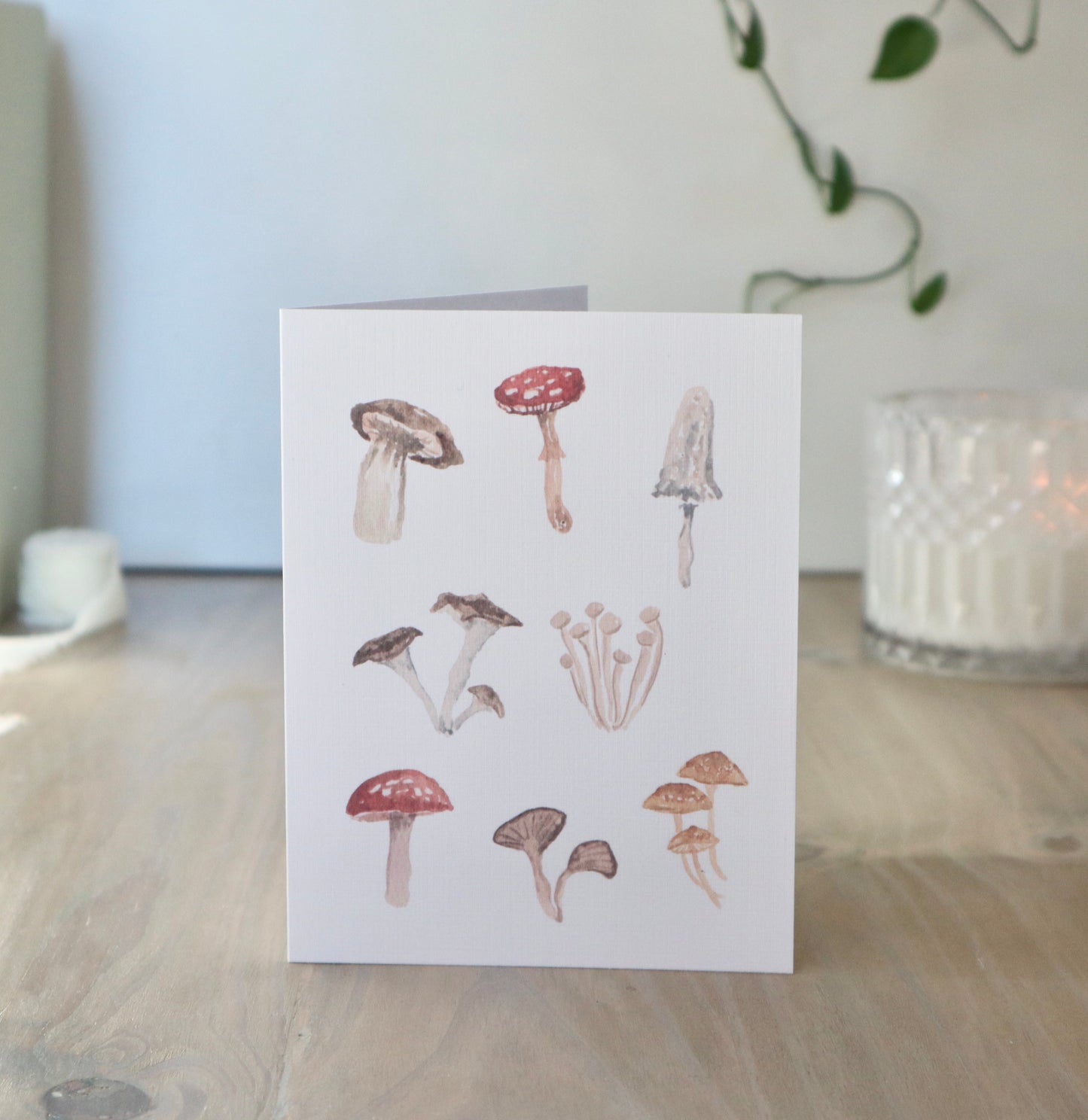 Mushroom Card