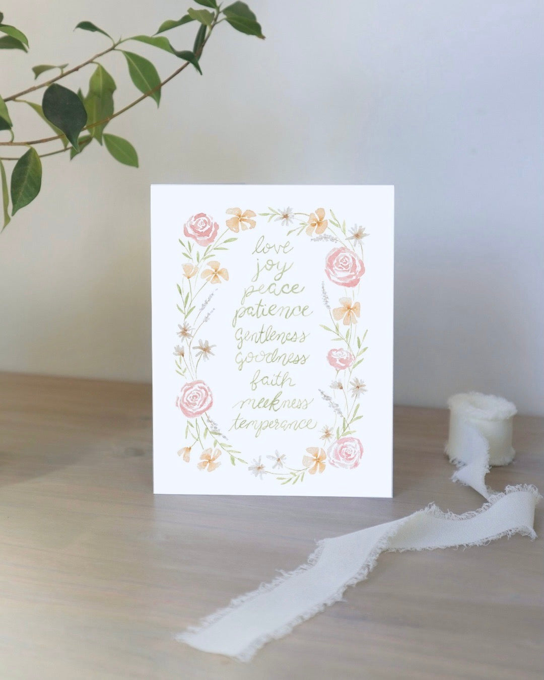 Fruit Of The Spirit Card