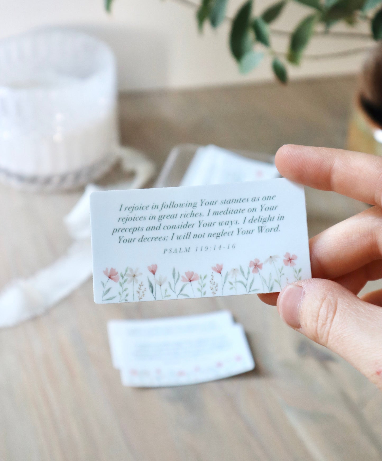 Psalm 119 Sticker