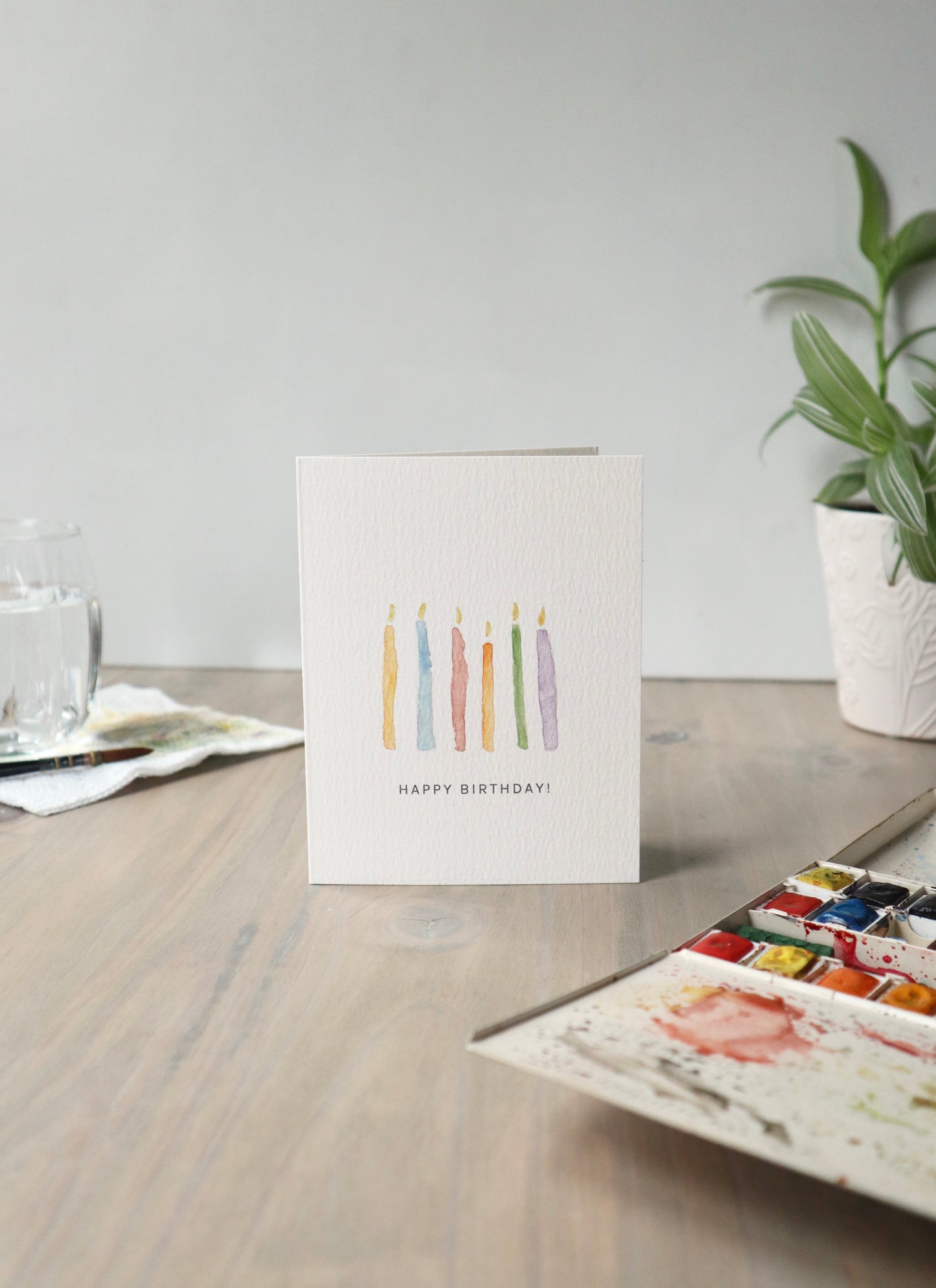 Paint-Your-Own Birthday Greeting Cards