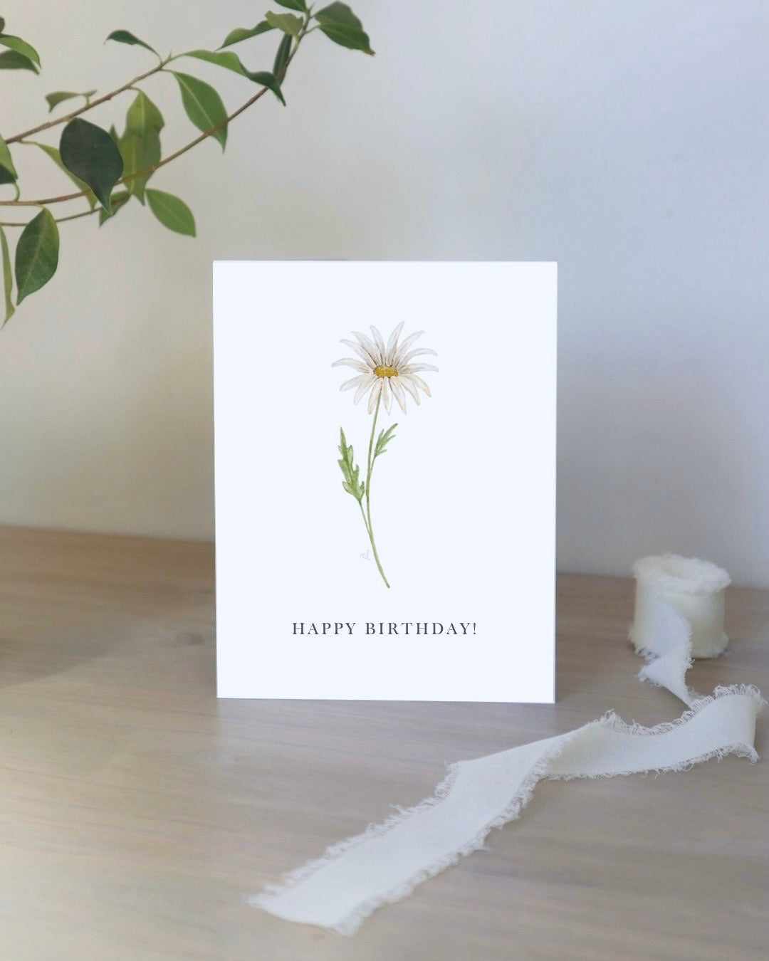 Birth Month Flower Card
