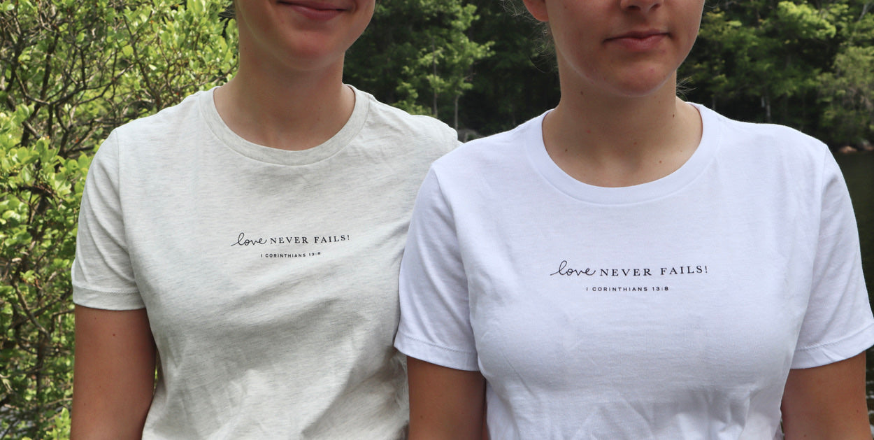 Love Never Fails T-Shirt
