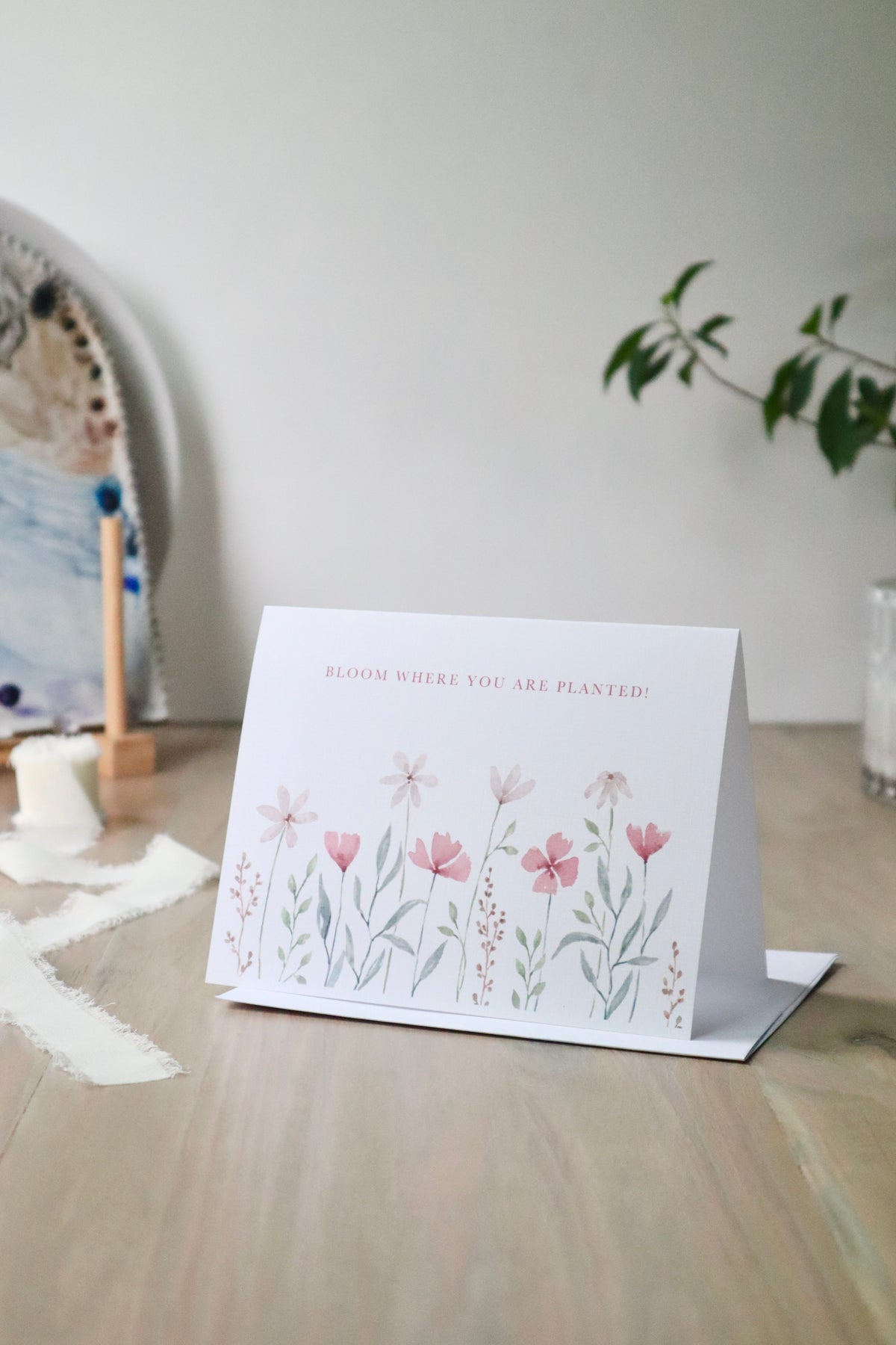 ONLY WS - Flower Field Card