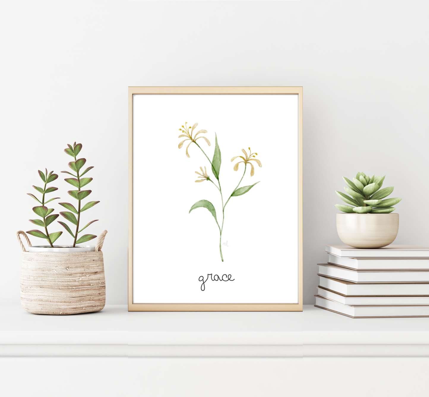 Custom Birth Month Flowers