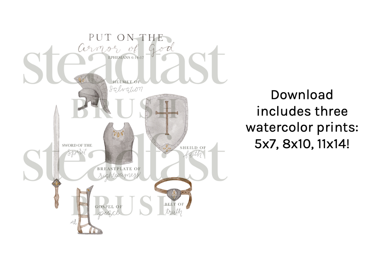 Armor of God Print