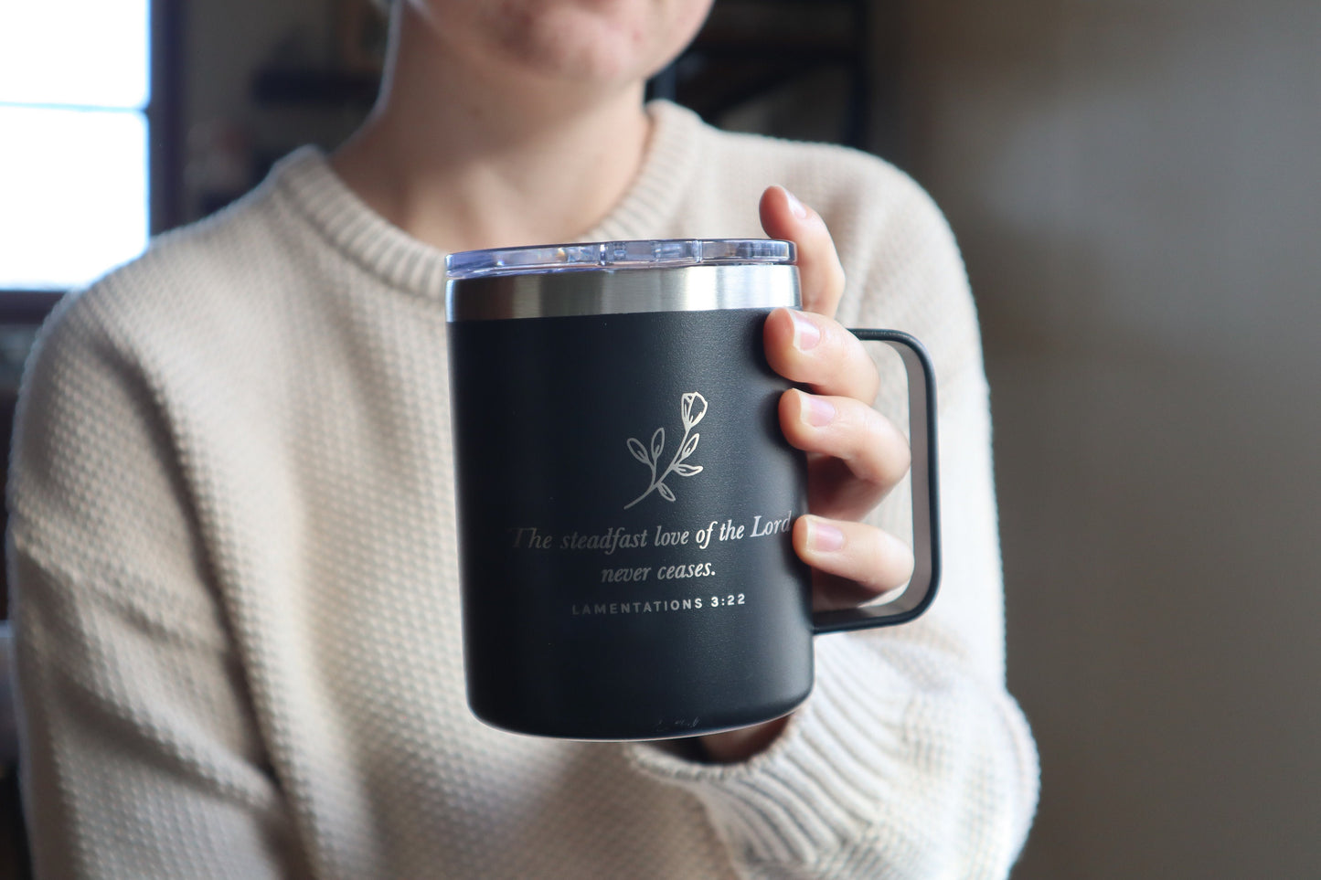 Lam. 3:22 Travel Mug