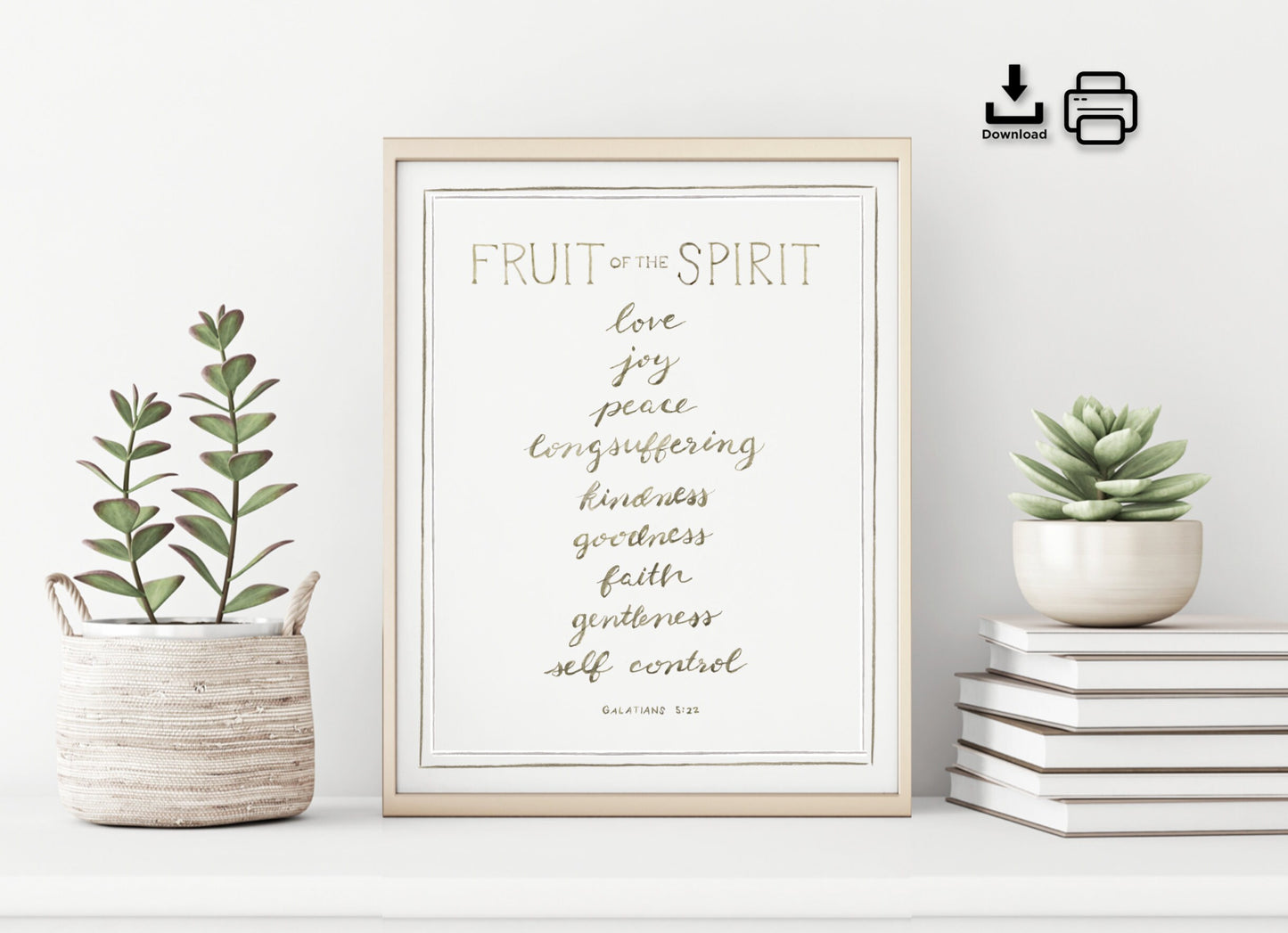 Fruit of the Spirit Print