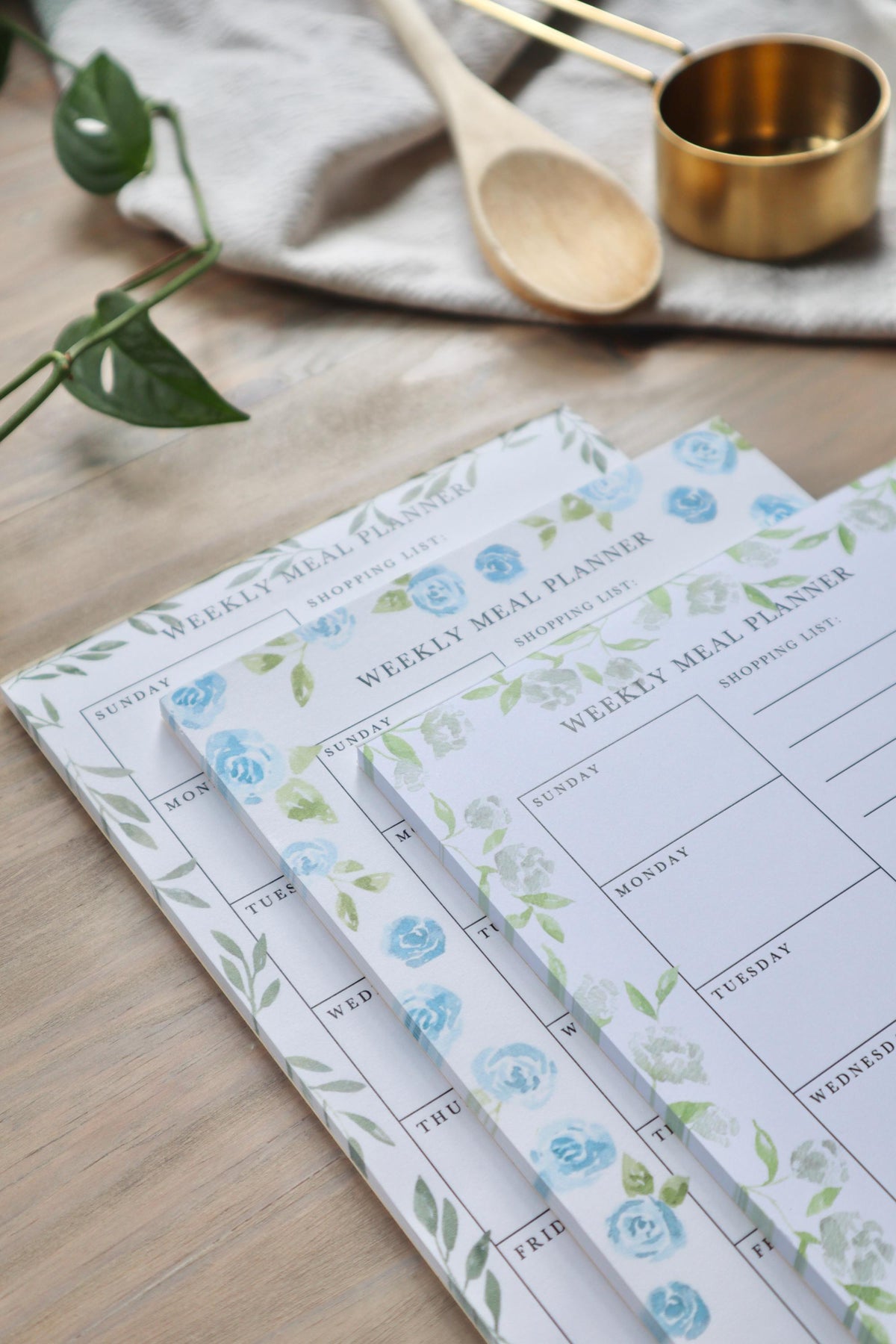 ONLY WS - 6 Meal Planner Notepads