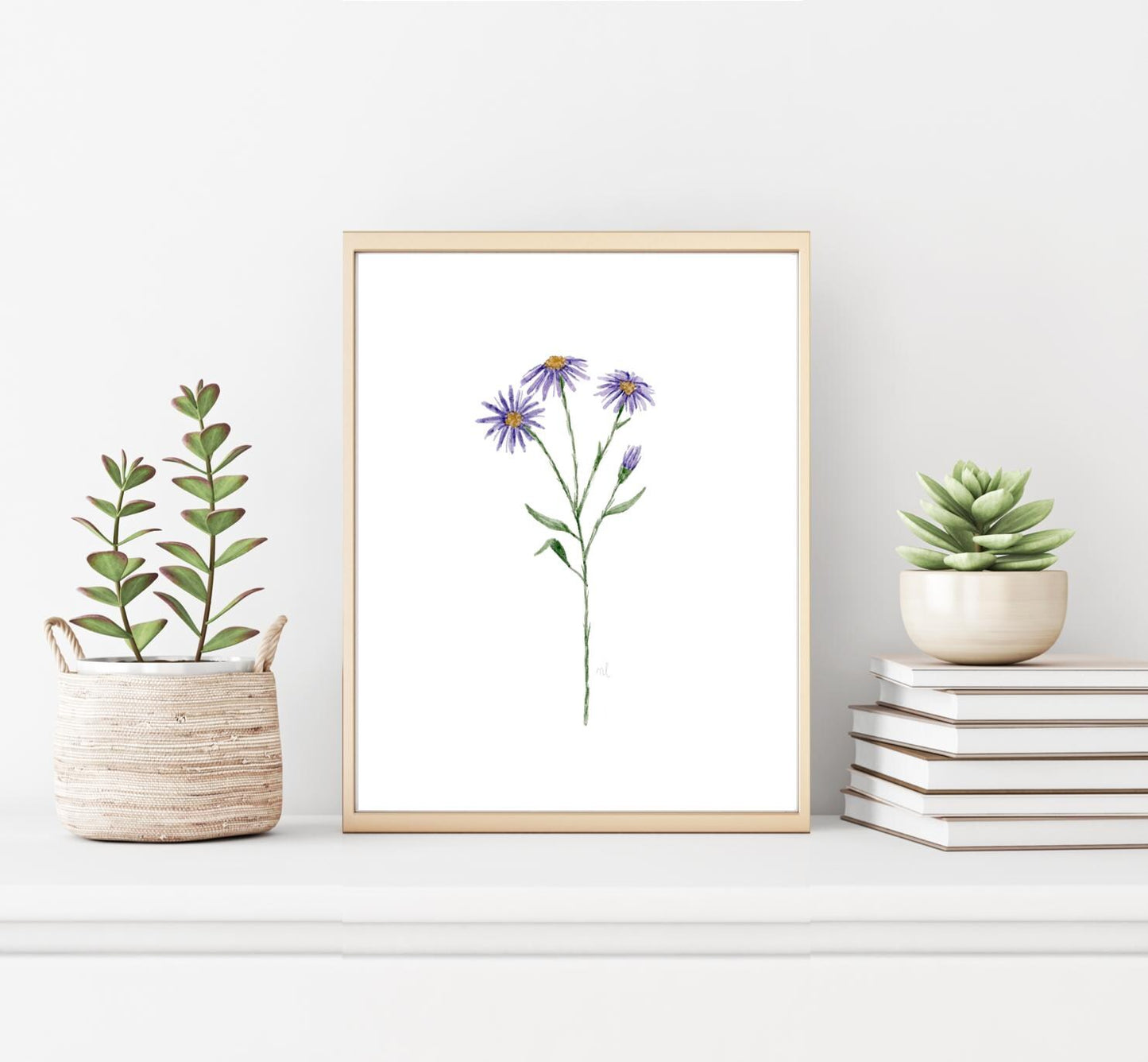 Birth Flower Print