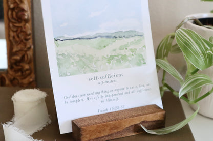 Attributes of God Display