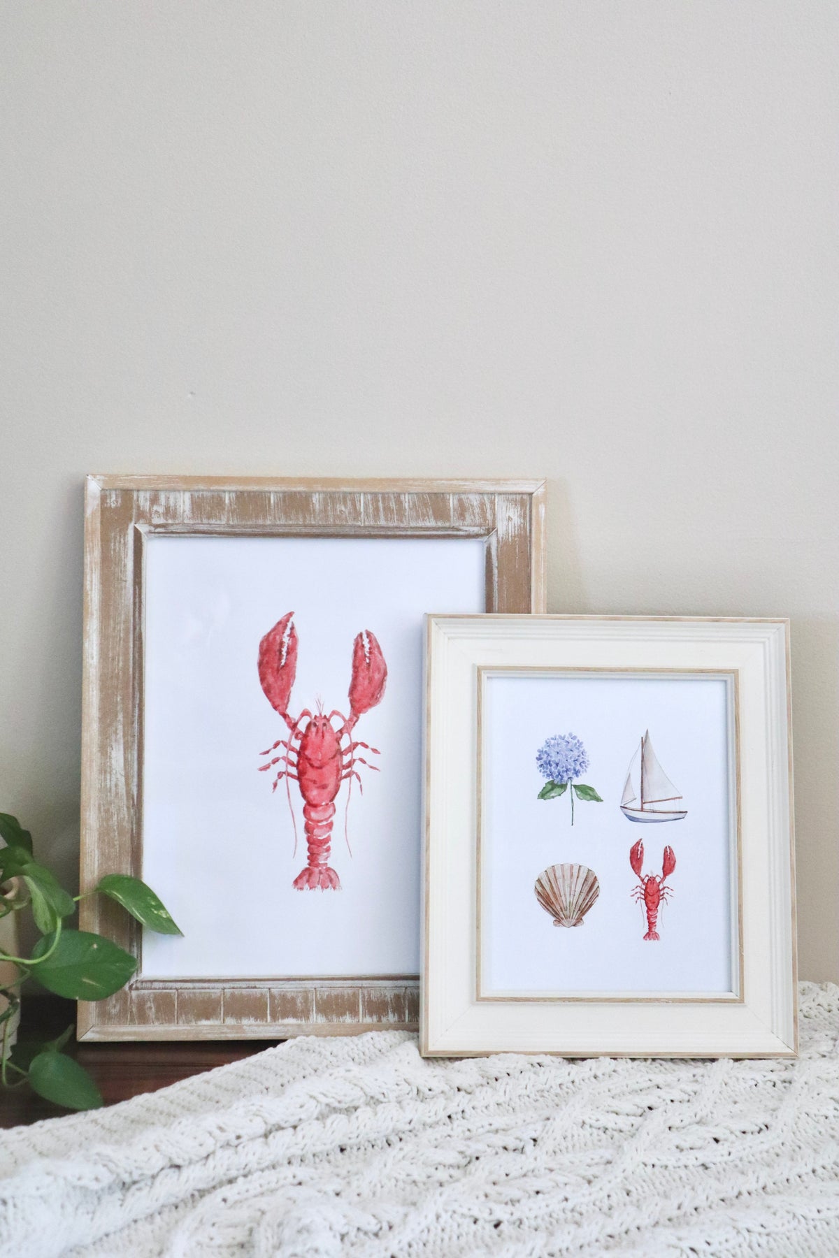 ONLY  WS - 6 Lobster Prints