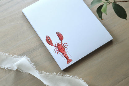 ONLY  WS - 6 Lobster Notepads