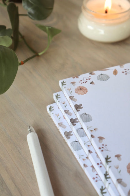 Fall Notepad