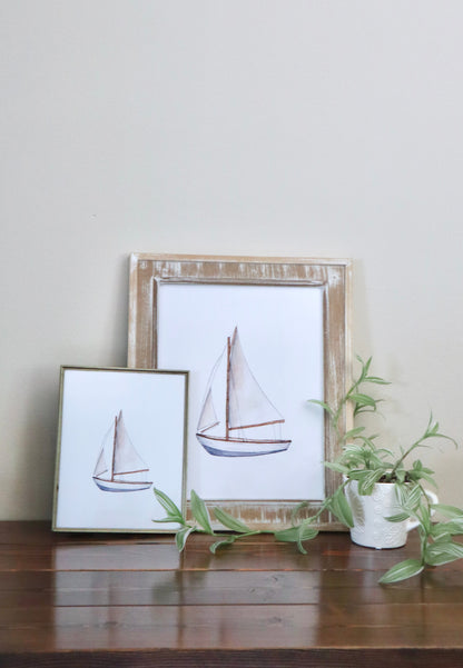 ONLY  WS - 6 Sailboat Prints