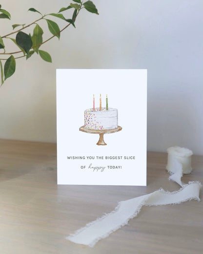 ONLY  WS - Birthday Cake Card