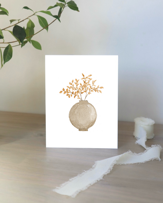 Fall Leaves Card