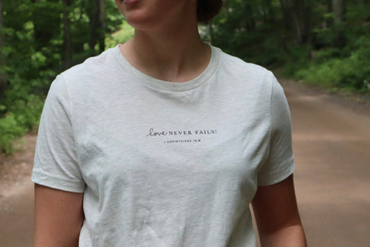 Love Never Fails T-Shirt