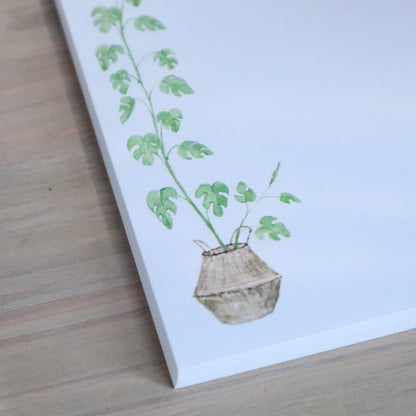Pathos Plant Notepad