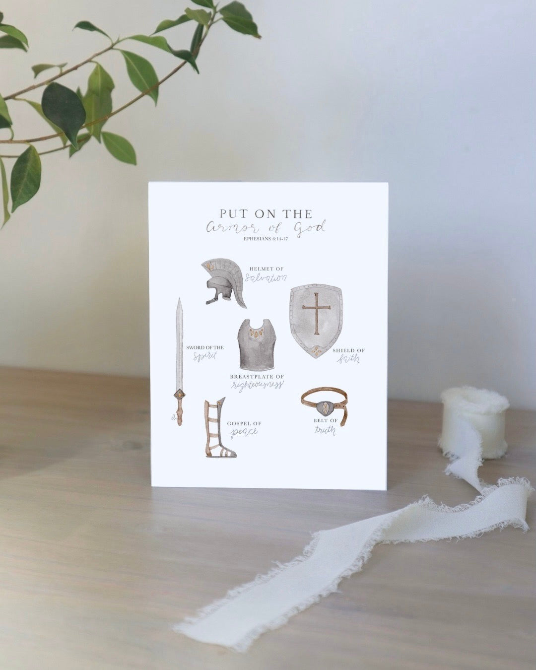 ONLY  WS - Armor of God Card