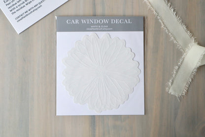 Daisy Car Decal