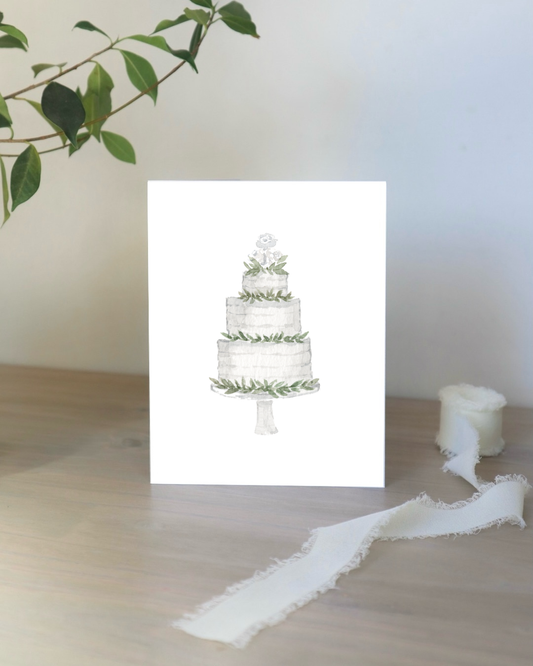 Wedding Cake Card