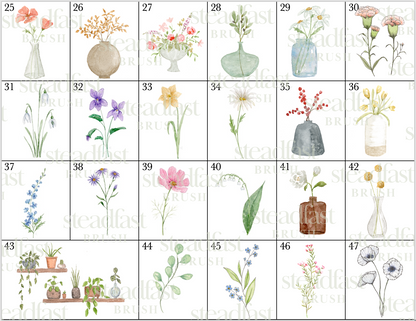ONLY  WS - 5 Mini Notecard Packs