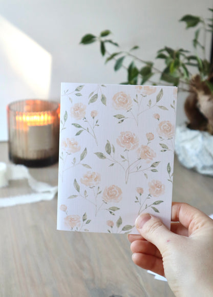 ONLY  WS - Yellow Peony Card
