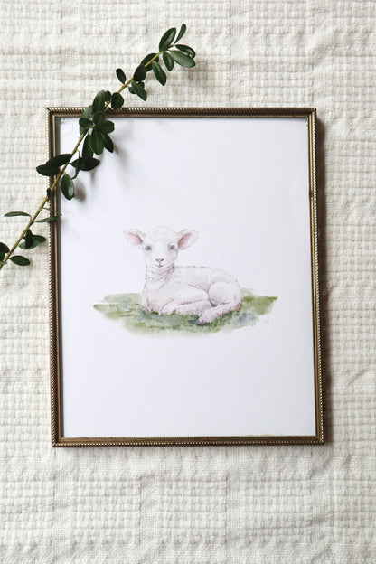 Lamb Print