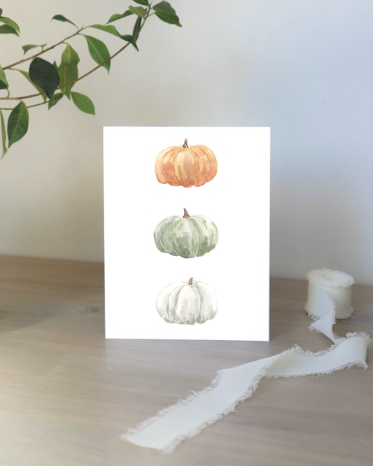 Pumpkin Card