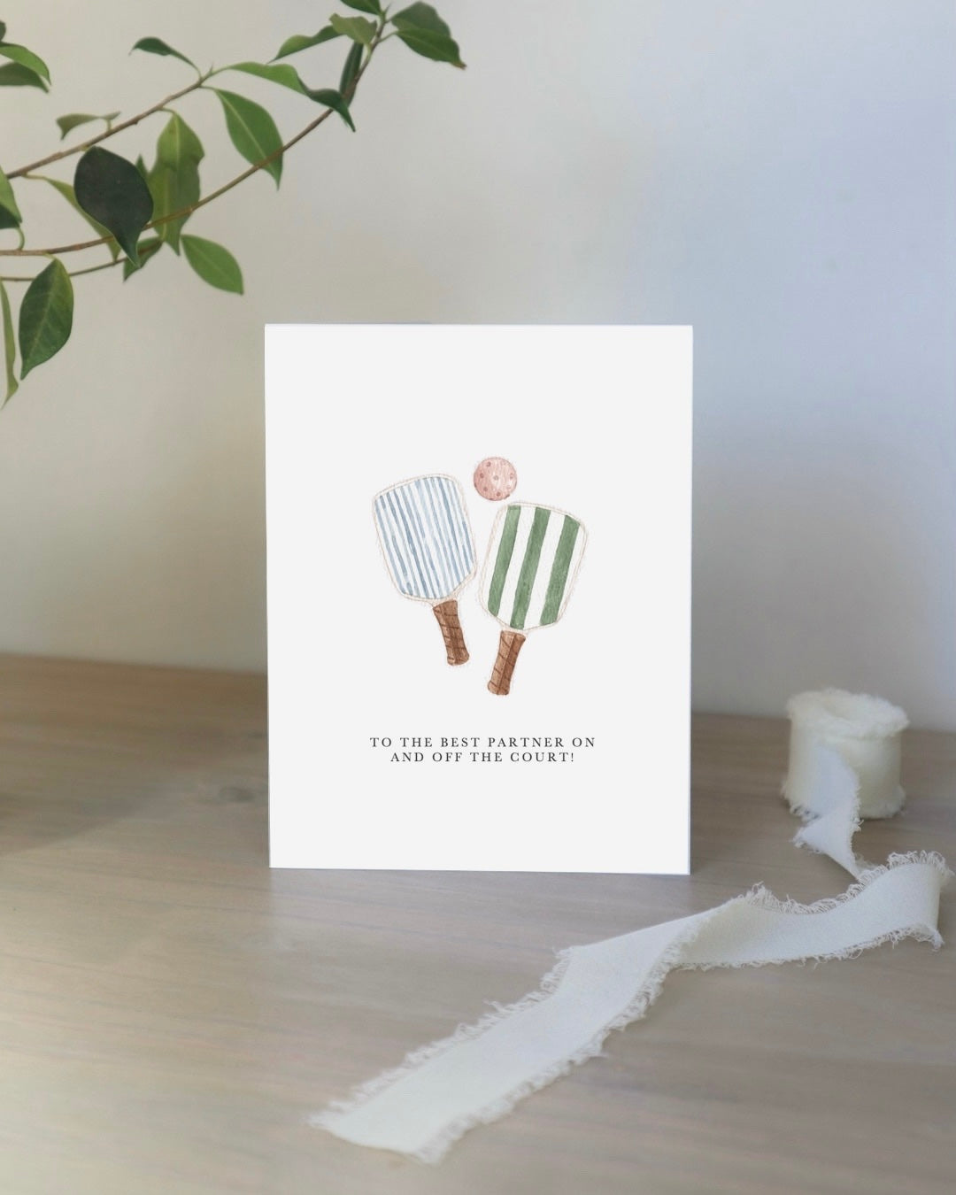 ONLY  WS - Pickleball Card