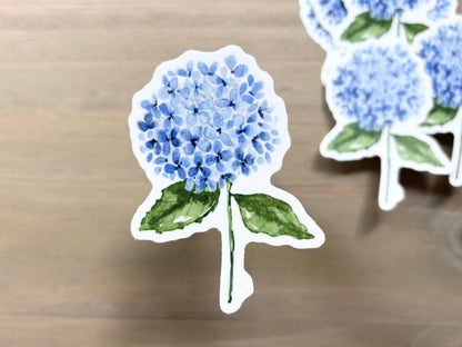 ONLY  WS - 8 Hydrangea Stickers