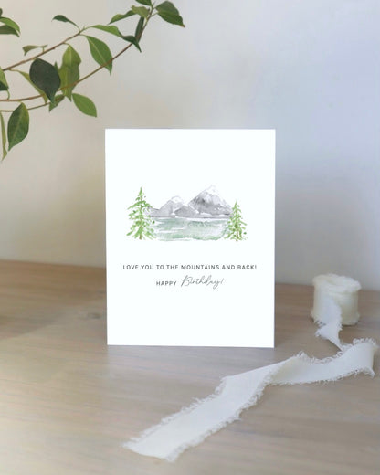 Mountain Card