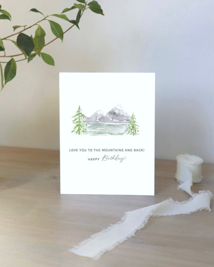 ONLY  WS - Mountain Card