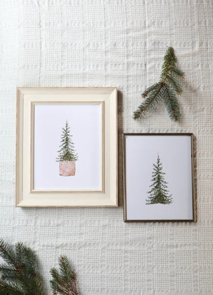 ONLY  WS - 6 Pine Tree Prints