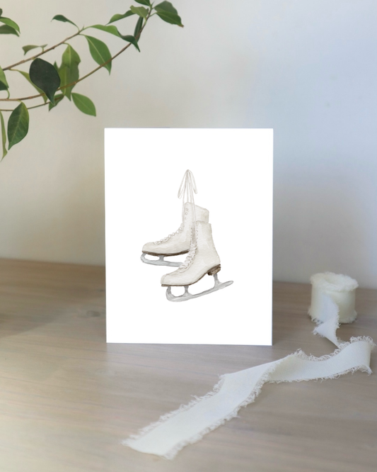 Ice Skates Card