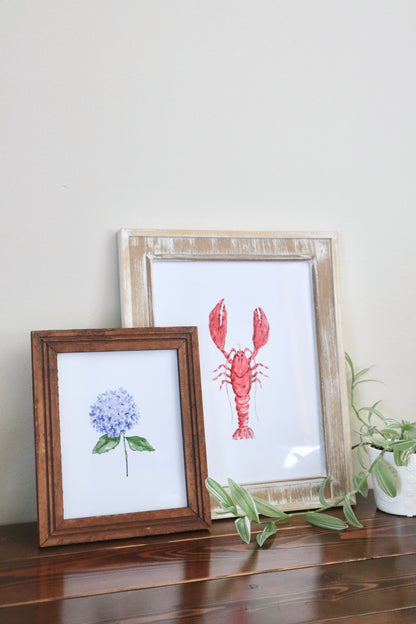 ONLY  WS - 6 Hydrangea Prints