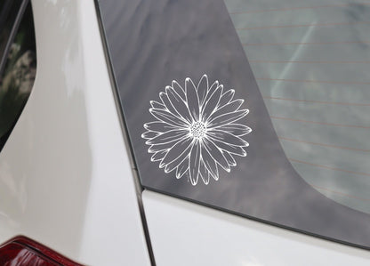 Daisy Car Decal