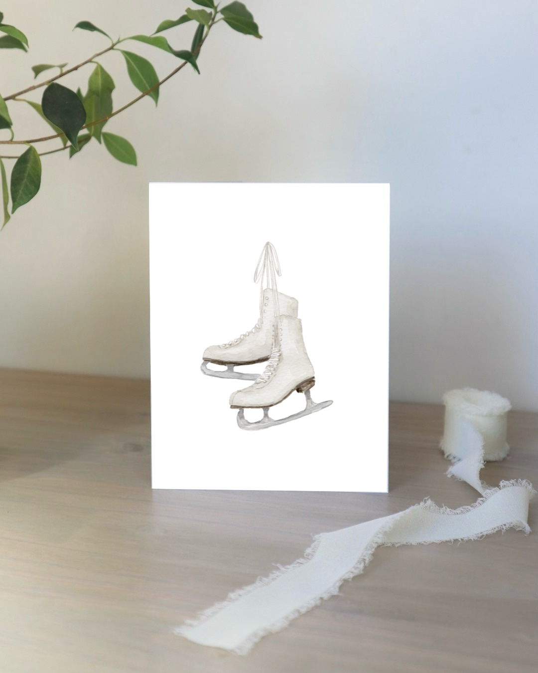 ONLY  WS - Ice Skates Card