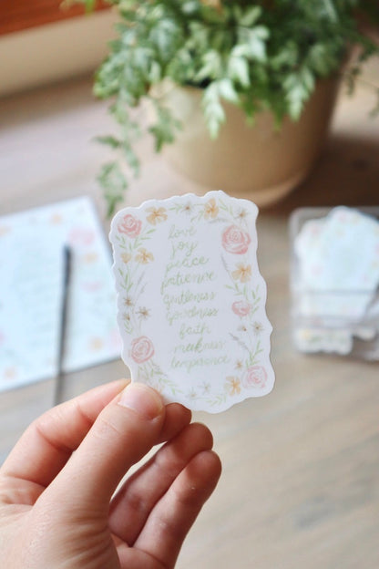 ONLY  WS - 8 Fruit of The Spirit Stickers