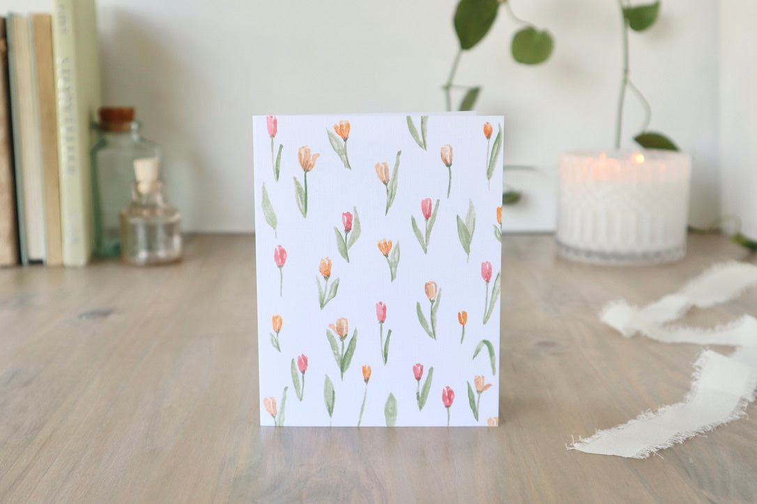 ONLY  WS - Tulip Card