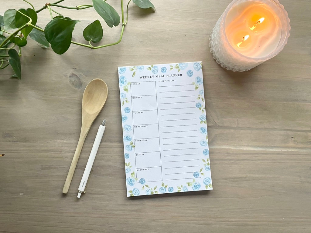 ONLY  WS - 6 Meal Planner Notepads