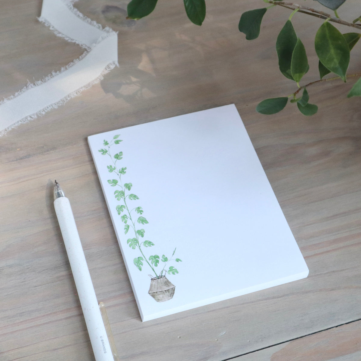 ONLY  WS - 6 Pathos Plant Notepads