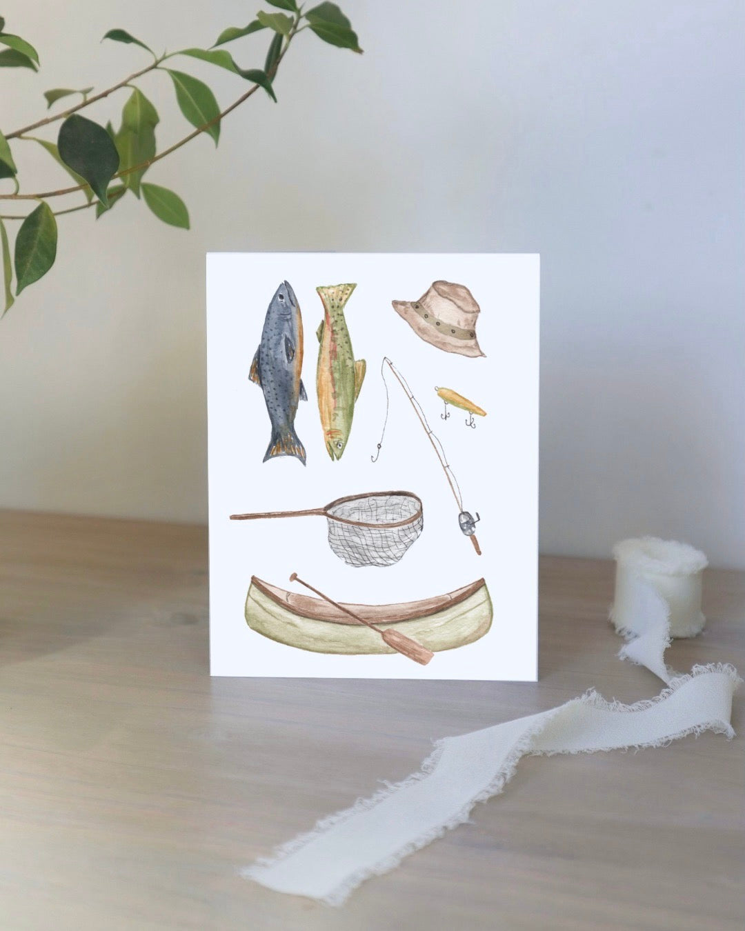 ONLY  WS - Fishing Gear Card
