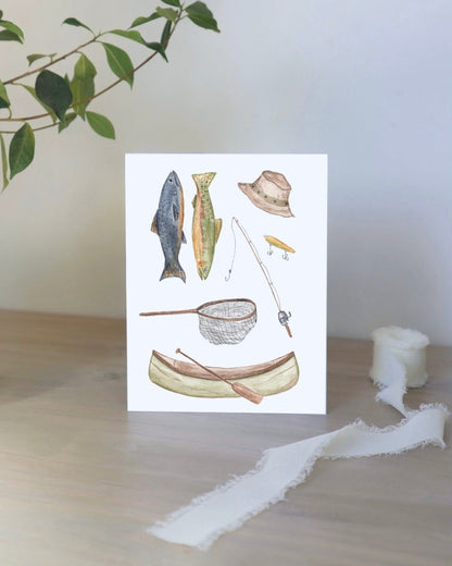 ONLY  WS - Fishing Gear Card