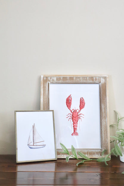 ONLY  WS - 6 Sailboat Prints