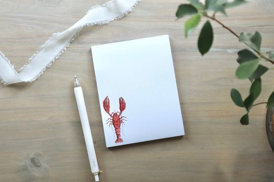 ONLY  WS - 6 Lobster Notepads